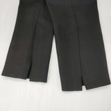 MARW UNITED ARROWS 38 定価11000円 ピンタックテーパードヘムスリット パンツ ブラック レディース マルゥユナイテッドアローズ【中古】5-0422M♪