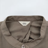 IENA シアードルマンシャツブラウス 定価14300円 ブラウス シャツ 22AW ベージュ レディース イエナ【中古】5-0422M♪