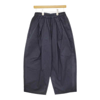 mizuiro-ind イージーワイドパンツ タイプライター パンツ ネイビー レディース ミズイロインド【中古】5-0422M♪