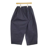mizuiro-ind イージーワイドパンツ タイプライター パンツ ネイビー レディース ミズイロインド【中古】5-0422M♪