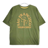 CIOTA 新品 Reversible T-Shirt 5 CSLM-129 定価19800円 リバーシブル 半袖Ｔシャツ カットソー 23SS カーキ メンズ シオタ【中古】5-0424S∞#