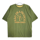 CIOTA 新品 Reversible T-Shirt 6 CSLM-129 定価19800円 リバーシブル 半袖Ｔシャツ カットソー 23SS カーキ メンズ シオタ【中古】5-0424S∞