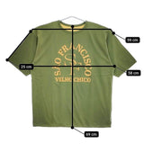 CIOTA 新品 Reversible T-Shirt 6 CSLM-129 定価19800円 リバーシブル 半袖Ｔシャツ カットソー 23SS カーキ メンズ シオタ【中古】5-0424S∞