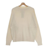 CIOTA 新品 Cable-knit Sweater サイズ5 KNLM-102 定価35200円 セーター コットン ニット 23AW ホワイト メンズ シオタ【中古】4-0927M♪