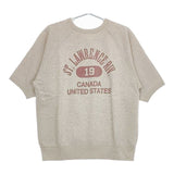 CIOTA 新品 Printed Short Sleeve Sweatshirt サイズ5 CSLM-124 定価27500円 半袖 スウェット 23SS グレー メンズ シオタ【中古】5-0424S∞