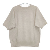 CIOTA 新品 Printed Short Sleeve Sweatshirt サイズ5 CSLM-124 定価27500円 半袖 スウェット 23SS グレー メンズ シオタ【中古】5-0424S∞
