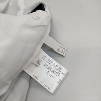 ANAYI ノースリーブドレス 花柄 ベルト付き ワンピース ブルー グリーン ホワイト レディース アナイ【中古】5-0703S∞