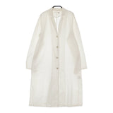 evam eva コットン シャツローブ ショップコート E143T034 コート ホワイト レディース エヴァムエヴァ【中古】5-0422M♪