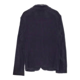 R&D.M.Co- コットンパイルジャケット サイズS テーラードジャケット ネイビー レディース オールドマンズテーラー【中古】5-0422M♪