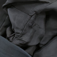 UNITED ARROWS UBCE タック ガウチョパンツ 定価18700円 サイズ34 ガウチョパンツ ネイビー レディース ユナイテッドアローズ【中古】5-0422M♪
