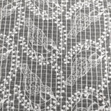 marble sud 鳥刺繍 半袖 ブラウス シャツ グレー ホワイト レディース マーブルシュッド【中古】5-0619S∞