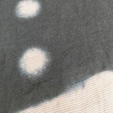 JURGEN LEHL 大判 マフラー ストール ブラック ベージュ レディース ヨーガンレール【中古】5-0615M◎