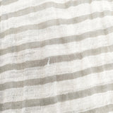 JURGEN LEHL J0171ESFS32 シルクコットン インド製 大判 マフラー ストール ライトグレー ミズイロ レディース ヨーガンレール【中古】5-0615M◎