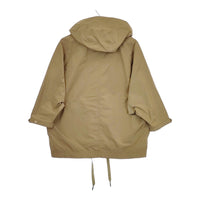 WOOLRICH ANORAK アノラック ドルマンスリーブジップアップフーデッドジャケット 1801110 XS ブルゾン ベージュ ウールリッチ【中古】4-1009T♪