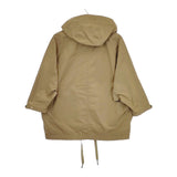 WOOLRICH ANORAK アノラック ドルマンスリーブジップアップフーデッドジャケット 1801110 XS ブルゾン ベージュ ウールリッチ【中古】4-1009T♪