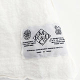 R&D.M.Co- ランダムストライプ マフラー ストール ホワイト レディース オールドマンズテーラー【中古】5-0615M◎