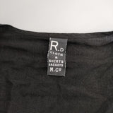 R&D.M.Co- カシュクール ガウンコート 羽織 リネン コート ブラック レディース オールドマンズテーラー【中古】5-0417M∞
