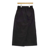 Lin francais d'antan コットン ワイド イージー パンツ ブラック レディース ランフランセダンタン【中古】5-0417M∞