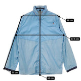 45R/45rpm ナイロン パッカブル ブルゾン ブルー レディース フォーティーファイブアールピーエム【中古】5-0417M∞