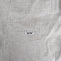 Mademoiselle NONNON M リネン 長袖シャツ キナリ ベージュ レディース マドモアゼルノンノン【中古】5-0417M∞