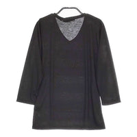 Rhythm of Life UA UNITED ARROWS 新品 スパンコール 長袖Ｔシャツ カットソー ロンＴ ブラック レディース リズムオブライフ【中古】5-0222M∞
