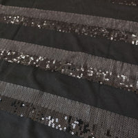 Rhythm of Life UA UNITED ARROWS 新品 スパンコール 長袖Ｔシャツ カットソー ロンＴ ブラック レディース リズムオブライフ【中古】5-0222M∞