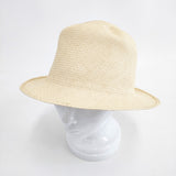 45R/45rpm パナマハット 定価20900円 サイズ2 帽子 ハット ベージュ レディース フォーティーファイブアールピーエム【中古】5-0714M◎