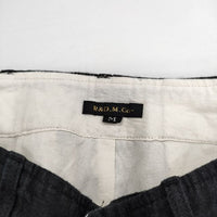 R&D.M.Co- リネンパンツ パンツ ブラック レディース オールドマンズテーラー【中古】5-0601M∞