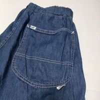 FRAPBOIS/Lee 別注 定価19800円 B1542CFP956 コットンイージーワイドデニム パンツ 24SS ネイビー レディース フラボア/リー【中古】4-1109G∞