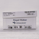 Regal Walker/HERALBONY リーガルウォーカー/ヘラルボニー 新品 23SS ホワイトパターン 定価38500円 24.5cm HB74 HB1 スニーカー ホワイト 多色 レディース【中古】4-1115G◎