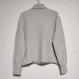 MARGARET HOWELL 578-8263013 WOOL CASHMERE  タートルネック セーター ニット グレー レディース マーガレットハウエル【中古】4-1106T∞