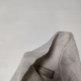 MARGARET HOWELL 578-8263013 WOOL CASHMERE  タートルネック セーター ニット グレー レディース マーガレットハウエル【中古】4-1106T∞