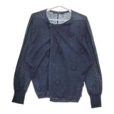 45R/45rpm 4071027 コットン リネン ボレロ カーディガン ネイビー レディース フォーティーファイブアールピーエム【中古】5-0305M♪