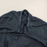 45R/45rpm 4071027 コットン リネン ボレロ カーディガン ネイビー レディース フォーティーファイブアールピーエム【中古】5-0305M♪