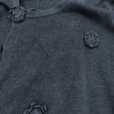 45R/45rpm 4071027 コットン リネン ボレロ カーディガン ネイビー レディース フォーティーファイブアールピーエム【中古】5-0305M♪