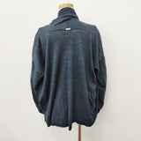 45R/45rpm インディゴ超ガーゼ×レースボレロ 定価36300円 カーディガン 羽織 サイズ3 カーディガン ネイビー レディース フォーティーファイブアールピーエム【中古】5-0711M◎