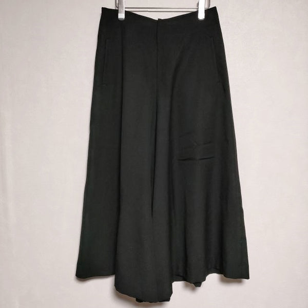 Yohji Yamamoto collections ウールワイドパンツ fj-p67-103  パンツ ブラック レディース ヨウジヤマモト【中古】4-1124T∞