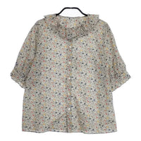 BEAMS BOY リバティ フリル 5分袖 シャツ 定価16280円 花柄 ブラウス 24SS ホワイト レディース ビームスボーイ【中古 –  ブランド古着の専門店gee,jee（ジージー）