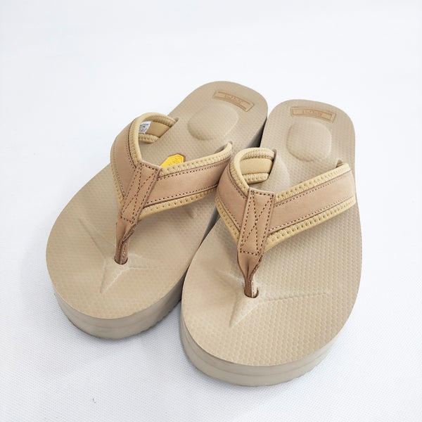 SUICOKE/Deuxieme Classe 別注 トングサンダル 23cm vibramソール 定価20900円 サンダル ベージュ レディース スイコック/ドゥーズィエムクラス【中古】5-0607S◎