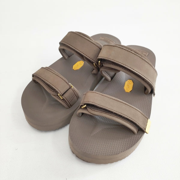 SUICOKE/Deuxieme Classe 別注 ダブルストラップサンダル 23cm 定価26400円 サンダル ブラウン レディース スイコック/ドゥーズィエムクラス【中古】5-0607S◎