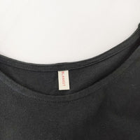 BLANKET コットンリネン ワンピース ブラック レディース ブランケット【中古】5-0529M∞