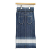PLEATS PLEASE ISSEY MIYAKE デニム転写プリント プリーツ