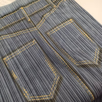 ［美品］プリーツプリーズ　ダークグレーデニム転写プリントスカート 楽天市場】PLEATS PLEASE プリーツプリーズ 美品 PLEATS PLEASE