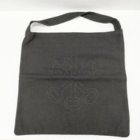 ARTS&SCIENCE original tote リネン ワンハンドル トートバッグ ブラック レディース アーツ&サイエンス【中古】5-0320G◎