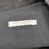 ARTS&SCIENCE original tote リネン ワンハンドル トートバッグ ブラック レディース アーツ&サイエンス【中古】5-0320G◎