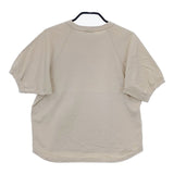 Steven Alan COTTON FRISE 5SLEEVE PULLOVER 半袖Ｔシャツ カットソー ベージュ レディース スティーブンアラン【中古】5-0619S∞