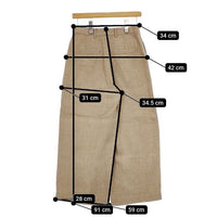 45R/45rpm リネン・ギマミックスツイードPANTS 定価50600円 パンツ ベージュ レディース フォーティーファイブアールピーエム【中古】5-0403M∞