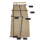 45R/45rpm リネン・ギマミックスツイードPANTS 定価50600円 パンツ ベージュ レディース フォーティーファイブアールピーエム【中古】5-0403M∞
