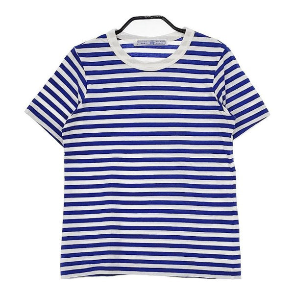 R&D.M.Co- ボーダー 半袖Ｔシャツ カットソー ブルー ホワイト レディース オールドマンズテーラー【中古】5-0619S∞