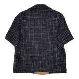 G.V.G.V. オープンカラーシャツ GV2011031 定価23000円 半袖シャツ ブラック レディース ジーヴィージーヴィー【中古】5-0619S∞